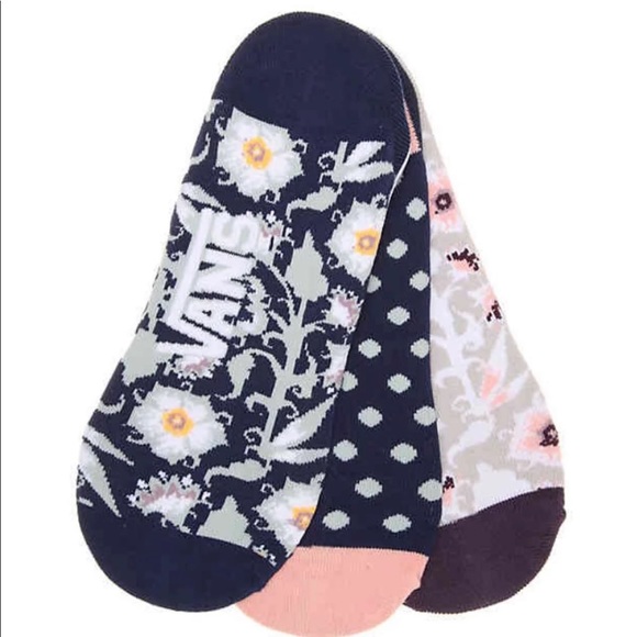 VANS 3-pair women’s no-show liners, shoe size 7-10 - Picture 2 of 7